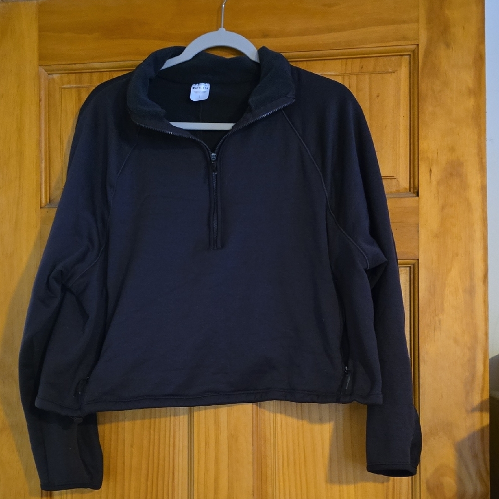 Athleta Purple Fleece Pullover